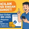 Simulasi Cicilan KUR BRI 2025