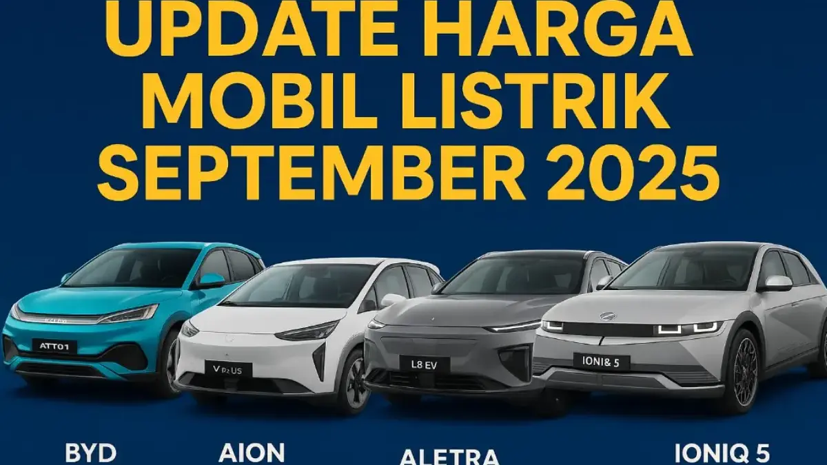 harga mobil listrik terbaru