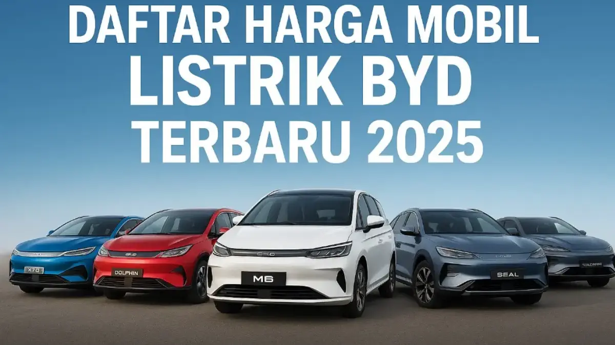 mobil listrik BYD terbaru
