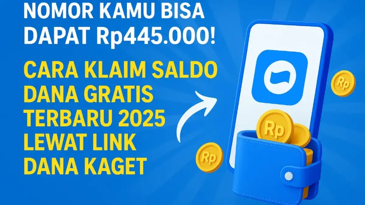 Klaim saldo DANA gratis terbaru