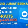 Cara klaim saldo DANA gratis