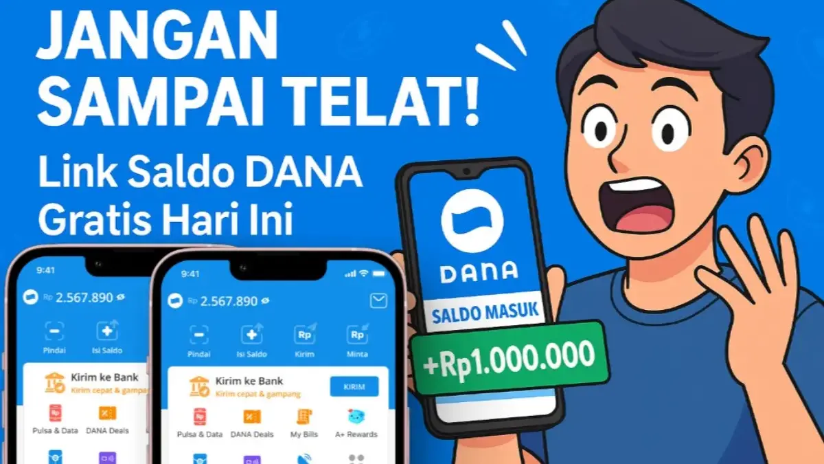 Klaim Saldo DANA Kaget