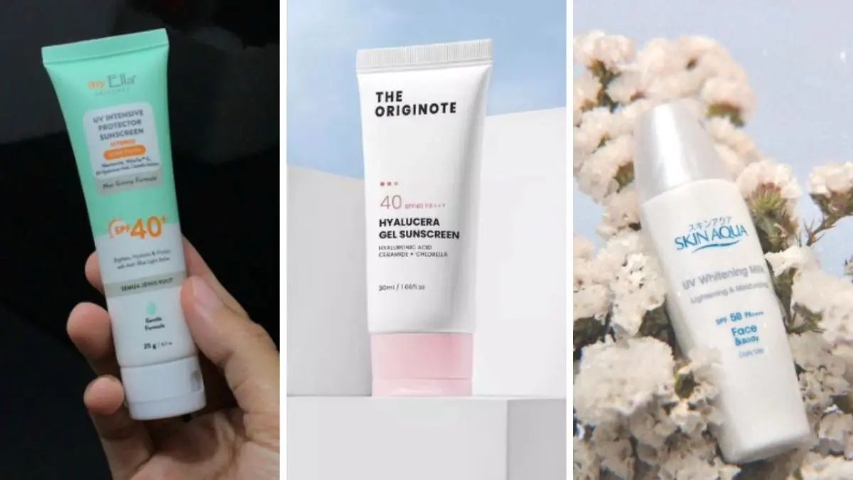 Sunscreen dengan Hyaluronic Acid