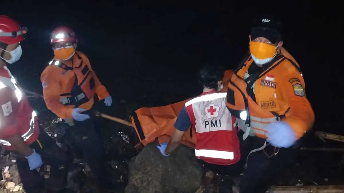 evakuasi jenazah di sungai citanduy mirip orang hilang di ciamis