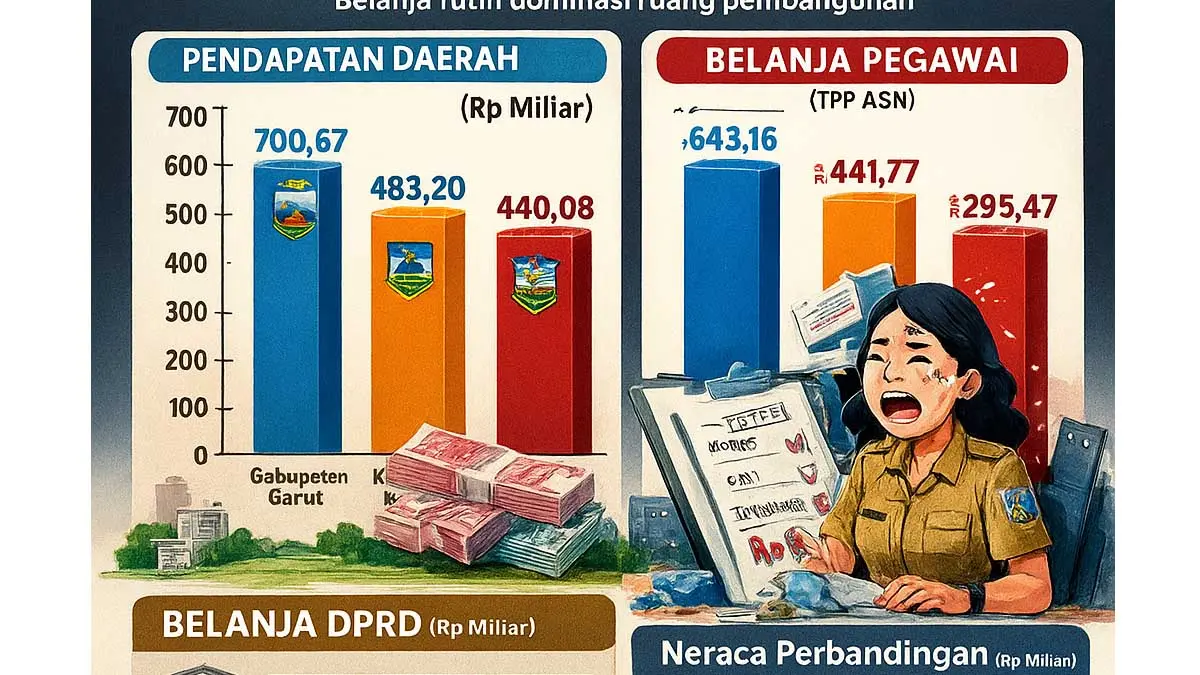ruang fiskal APBD priangan timur