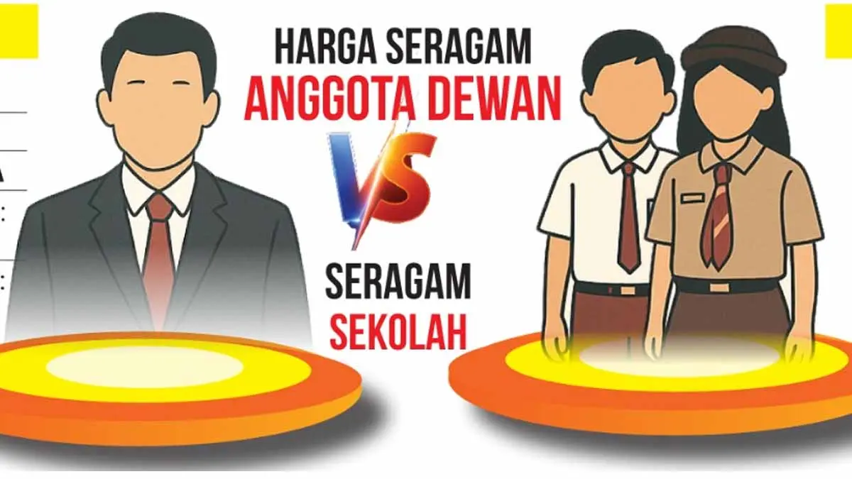 anggaran seragam anggota dewan