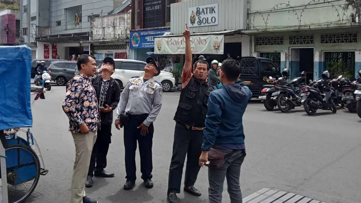 parkiran kota tasikmalaya akan dipantau CCTV