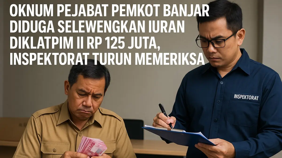 Oknum Pejabat Pemkot Banjar