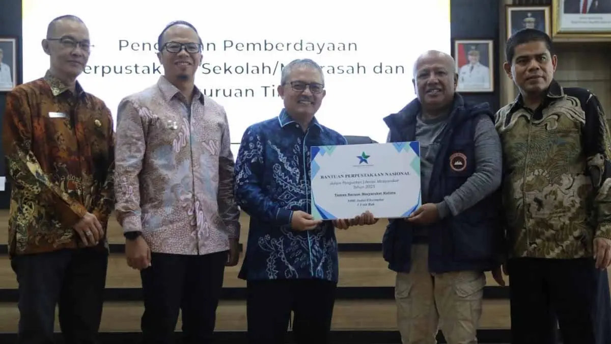 penguatan literasi oleh perpusnas RI di Kota Tasikmalaya