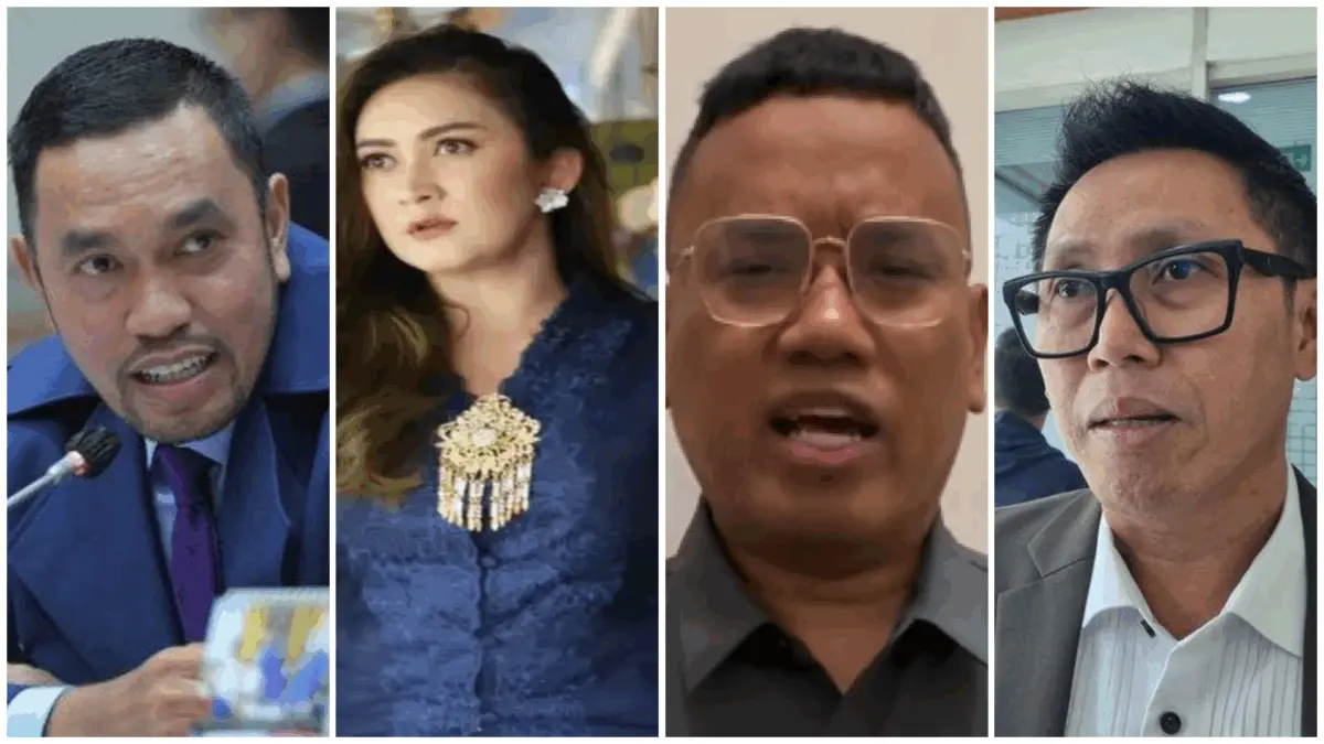 anggota DPR RI dicopot: Eko patiro, Uya Kuya, Nafa Urbach, Ahmad Sahroni,