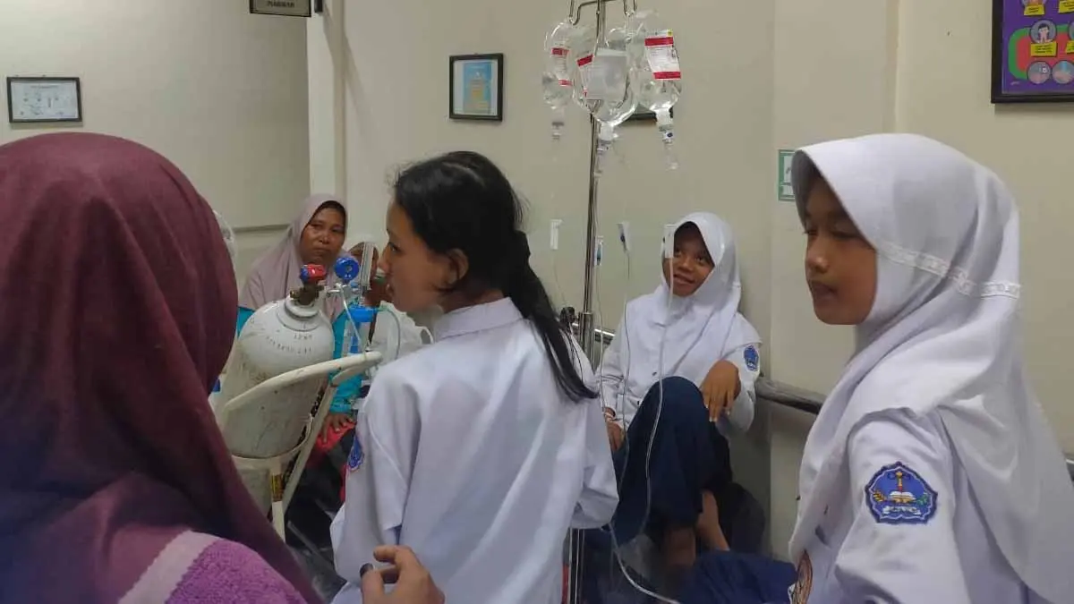korban keracunan MBG di pamarican ciamis