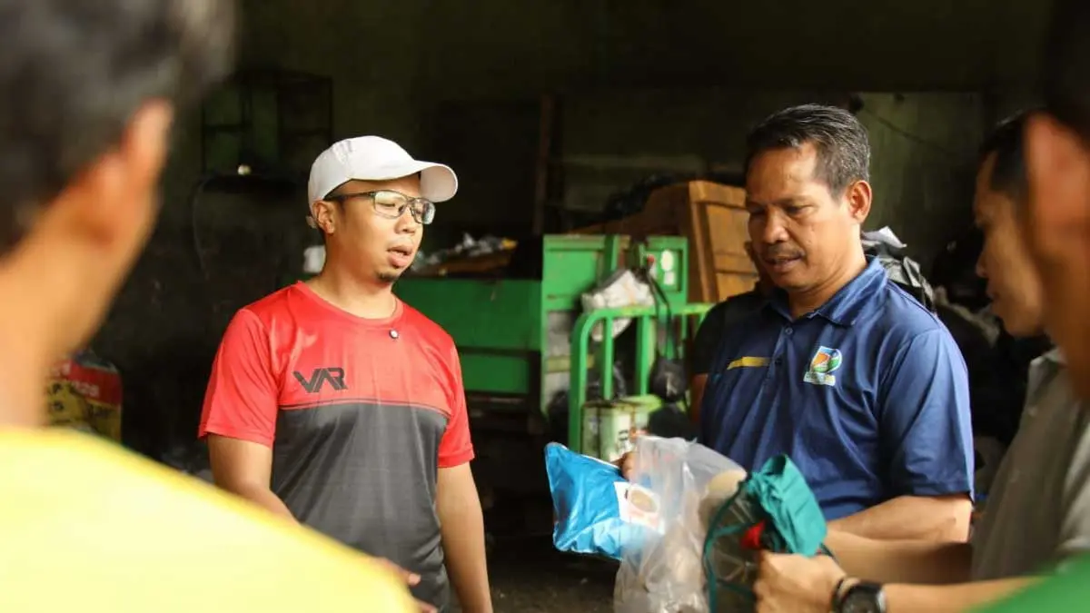 depo sampah dadaha ditinjau wali kota