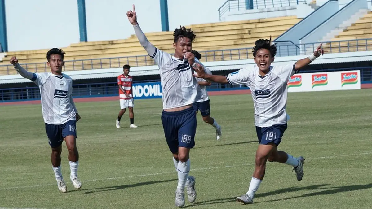 Persib Taklukkan Madura United U20 dengan Skor Telak