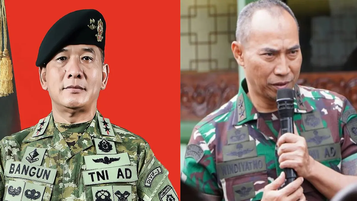 Mayjen TNI Bangun Nawoko Jadi Pangdam Hasanuddin dan Mayjen TNI Windiyatno Wadankodiklatad
