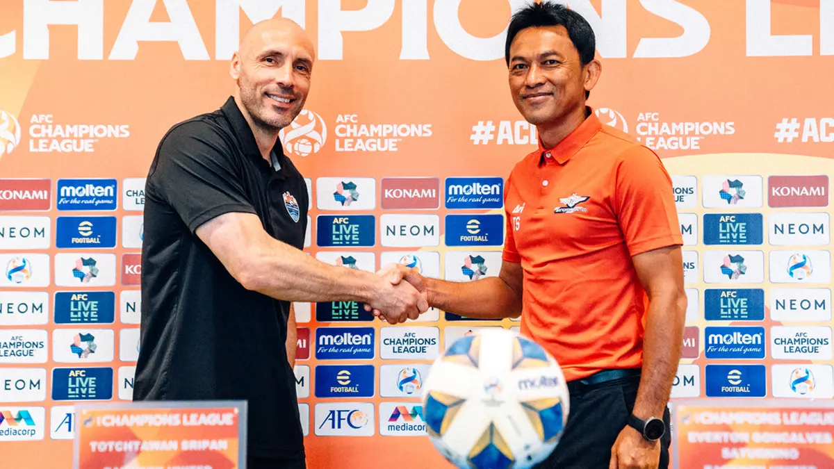 Pelatih Bangkok United Totchtawan Sripan sesumbar timnya akan meraih 3 poin