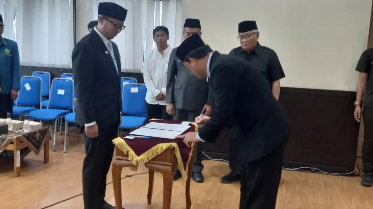 Pelantikan kepala disdukcapil kota tasikmalaya