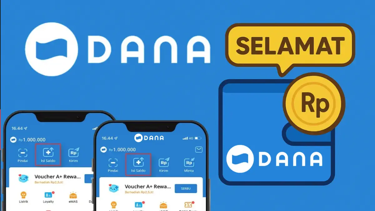Cek WA Kamu! Ada Saldo DANA Gratis Rp185.000 Langsung Masuk Dompet Digital Hari Ini Saldo DANA Gratis