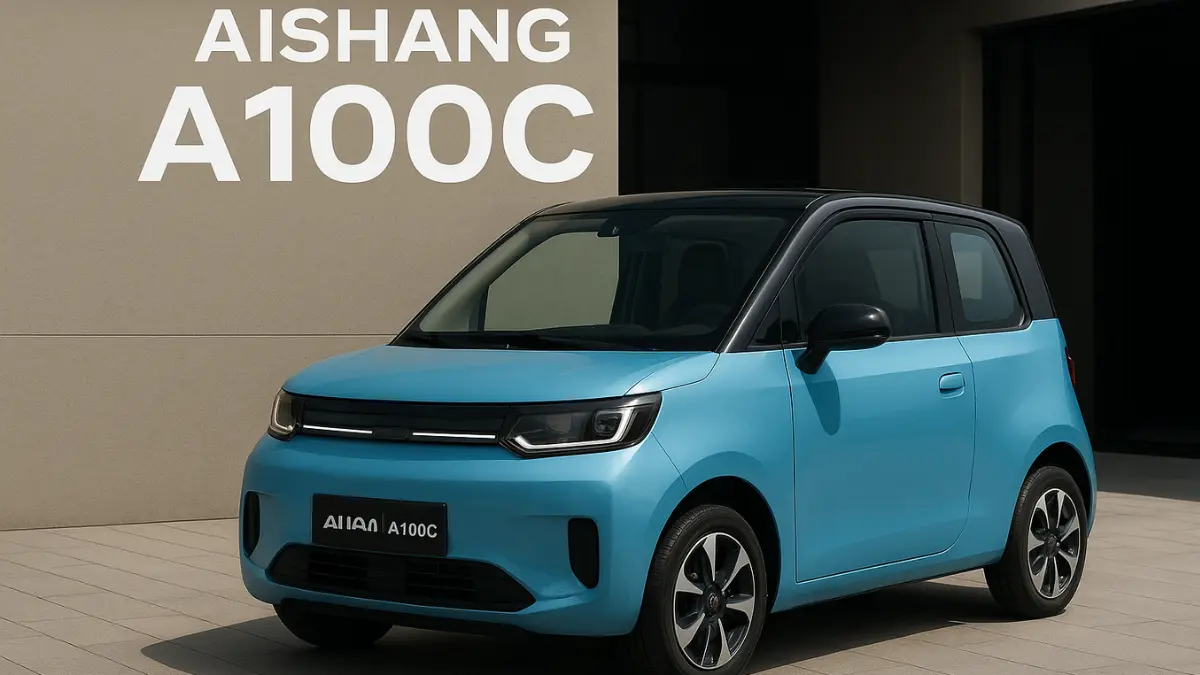 Interior Modern Aishang A100C, Mobil Listrik Kecil dengan Gaya Futuristik Aishang A100C