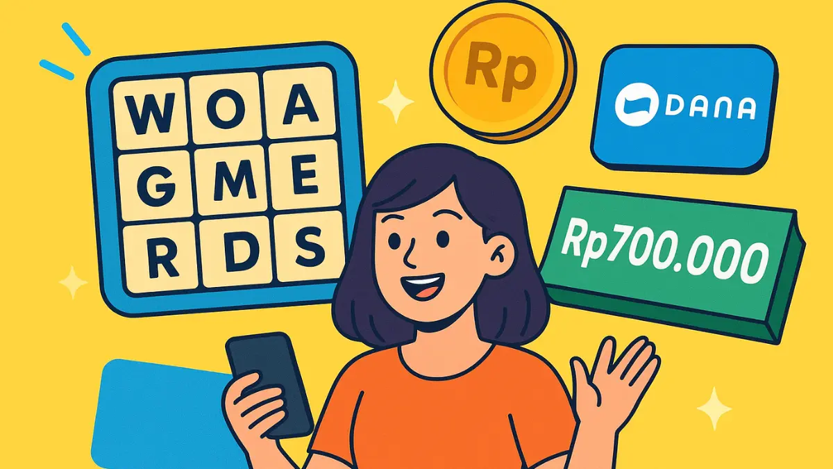 Siapa Sangka Main Game Tebak Kata Bisa Dapat Saldo DANA Gratis Hingga Rp700 Ribu Tanpa Undang Teman game penghasil saldo DANA tercepat