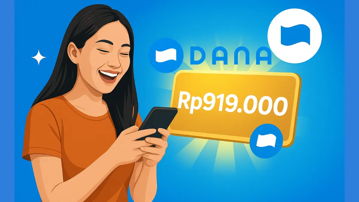 Cara Klaim DANA Kaget Rp919 Ribu Bisa Dilakukan dengan Mudah dan Cepat Hari Ini link DANA Kaget