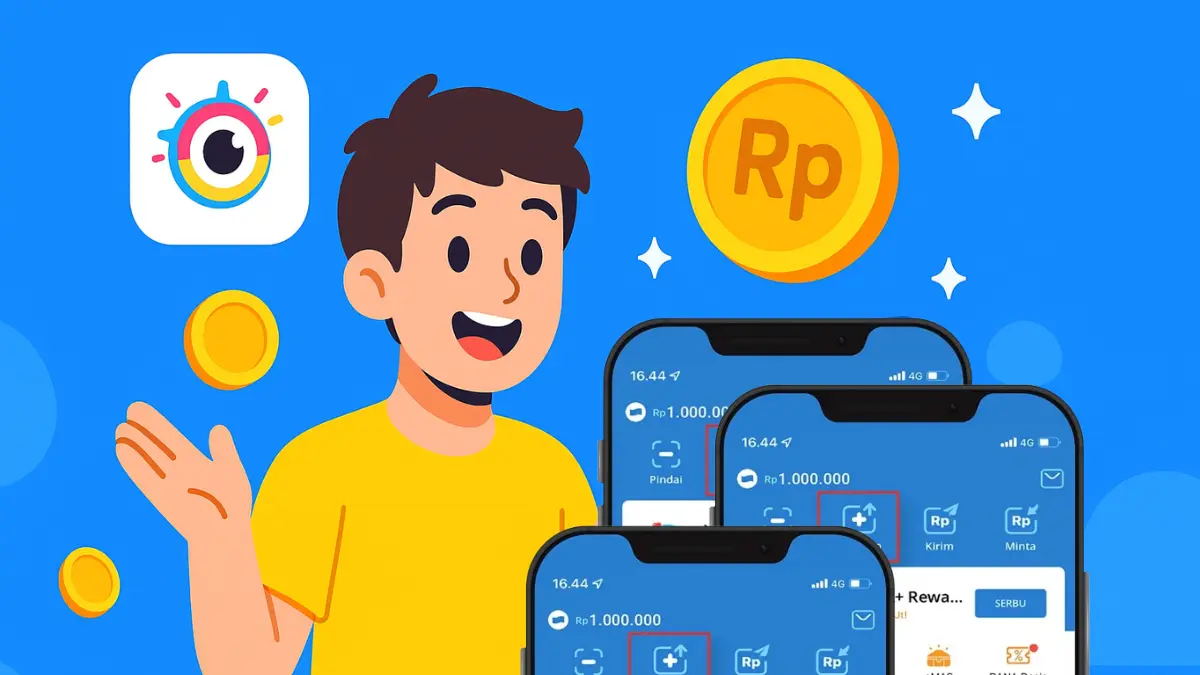 Dapatkan Saldo DANA Gratis Senilai Rp300.000 Hanya Dengan Bermain Game ClipsClaps di Play Store aplikasi penghasil uang