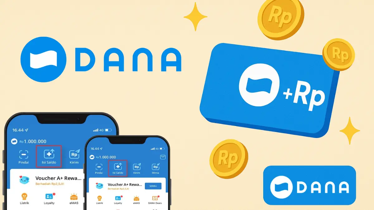 Langsung Cair! Klaim Saldo DANA Kaget Gratis 2025 Lewat Link Resmi DANA Kaget Hari Ini, Buruan Sebelum Habis! Cara klaim saldo DANA kaget
