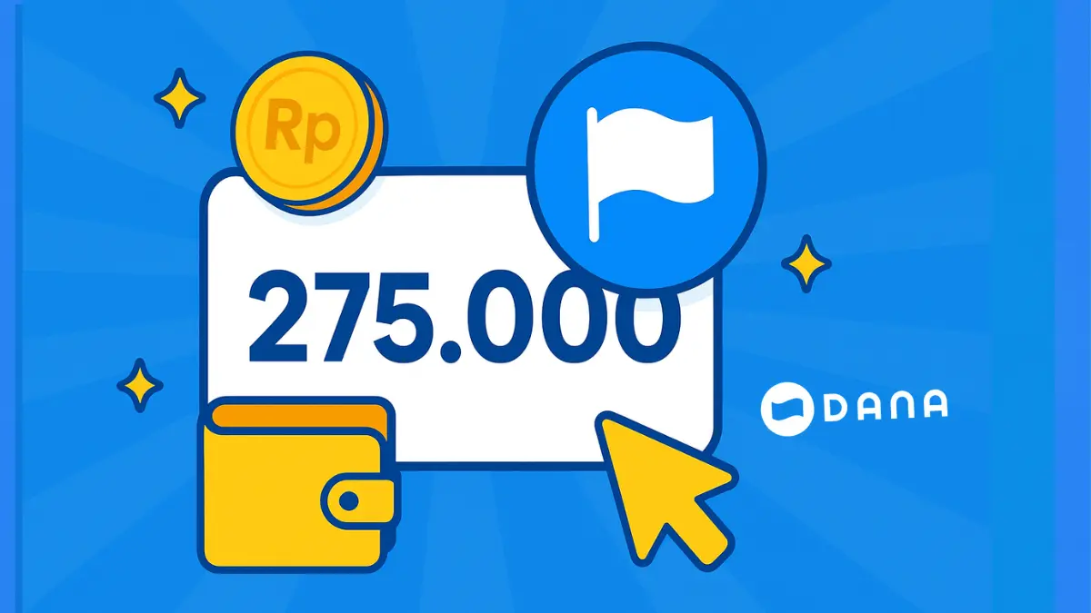 Link DANA Kaget Rp275.000 Hari Ini Masih Aktif! Cek dan Klaim Sekarang! Link DANA Kaget