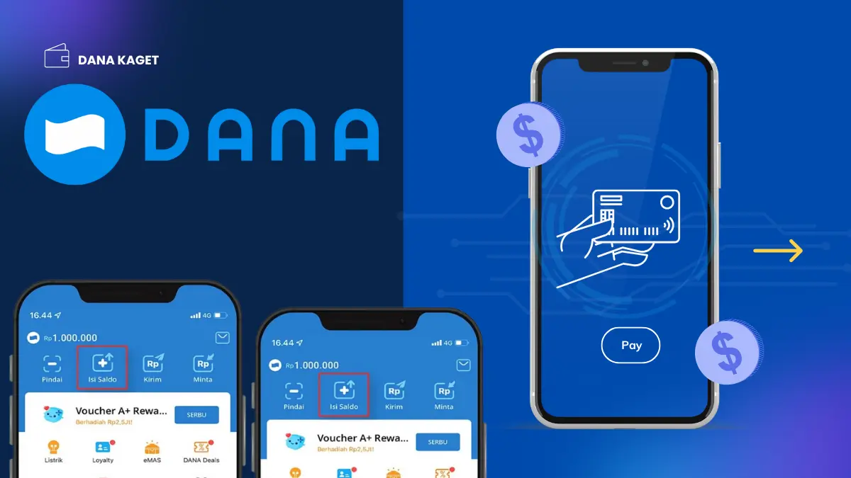 cara klaim saldo DANA lewat fitur resmi