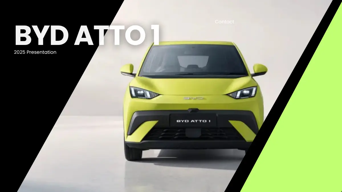 Harga Mobil listrik BYD Atto 1