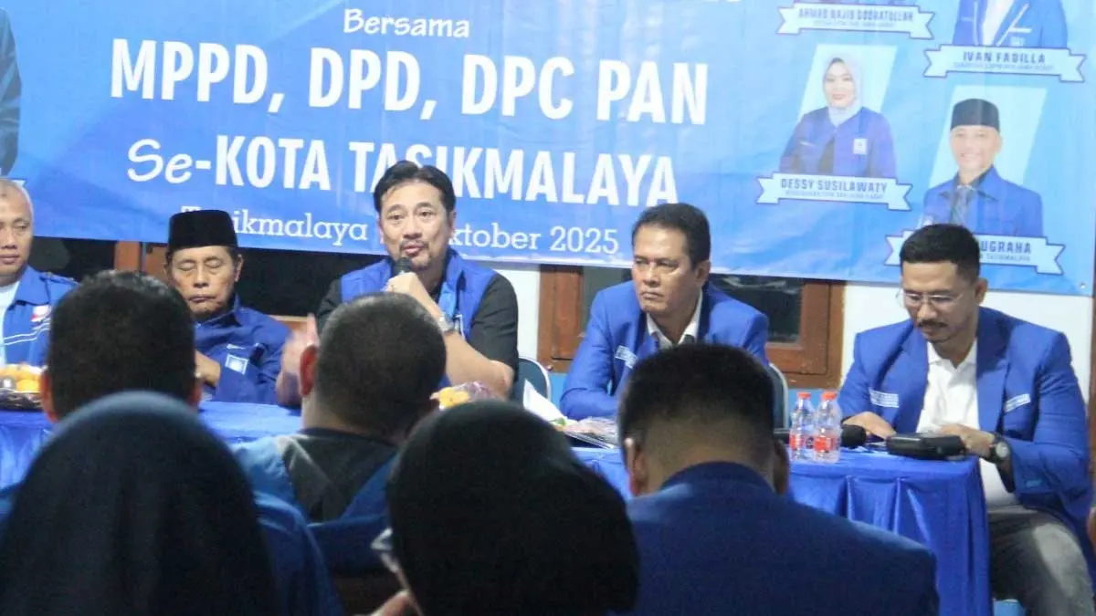 Musda PAN Kota Tasikmalaya Budi Mahmud Saputra