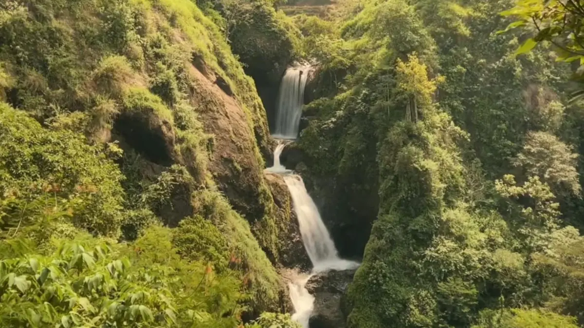 Curug Jagapati Cisompet Surga Tersembunyi Wisata Alam Garut Selatan Curug Jagapati