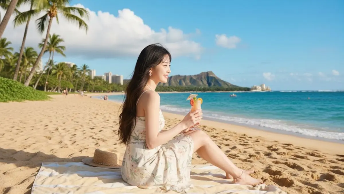 Bikin Feed Estetik! Edit Foto Liburan ke Hawai yang Realistis dengan Gemini AI Edit Foto Liburan
