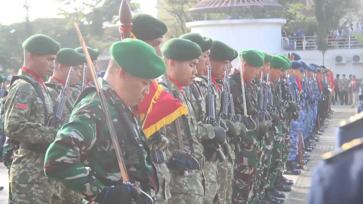 HUT TNI ke - 80 di kota tasikmalaya