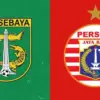Jadwal Persebaya vs Persija