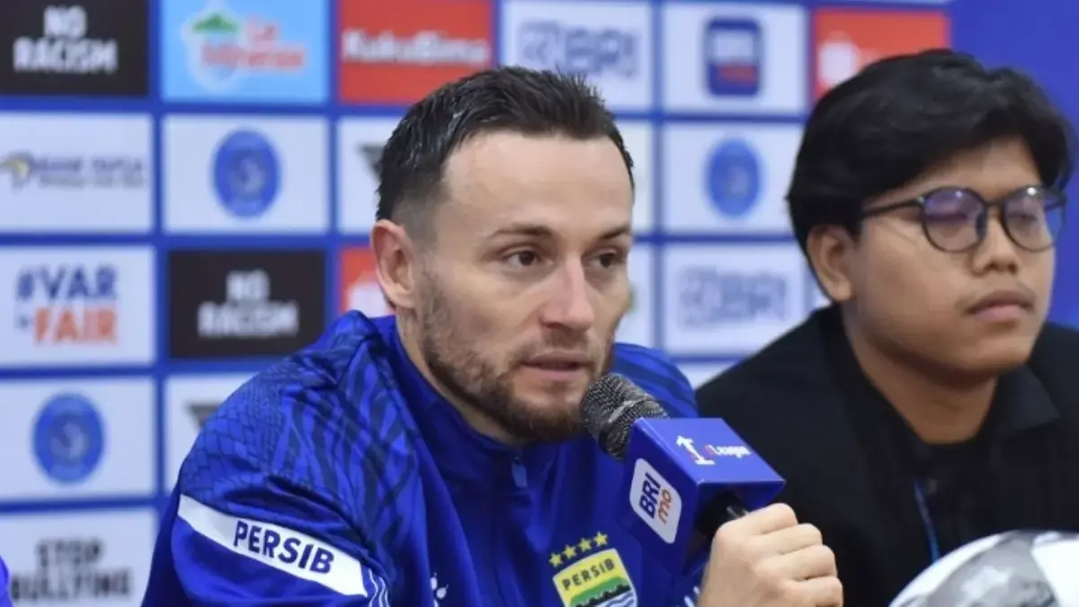 Kapten tim Persib Marc Klok