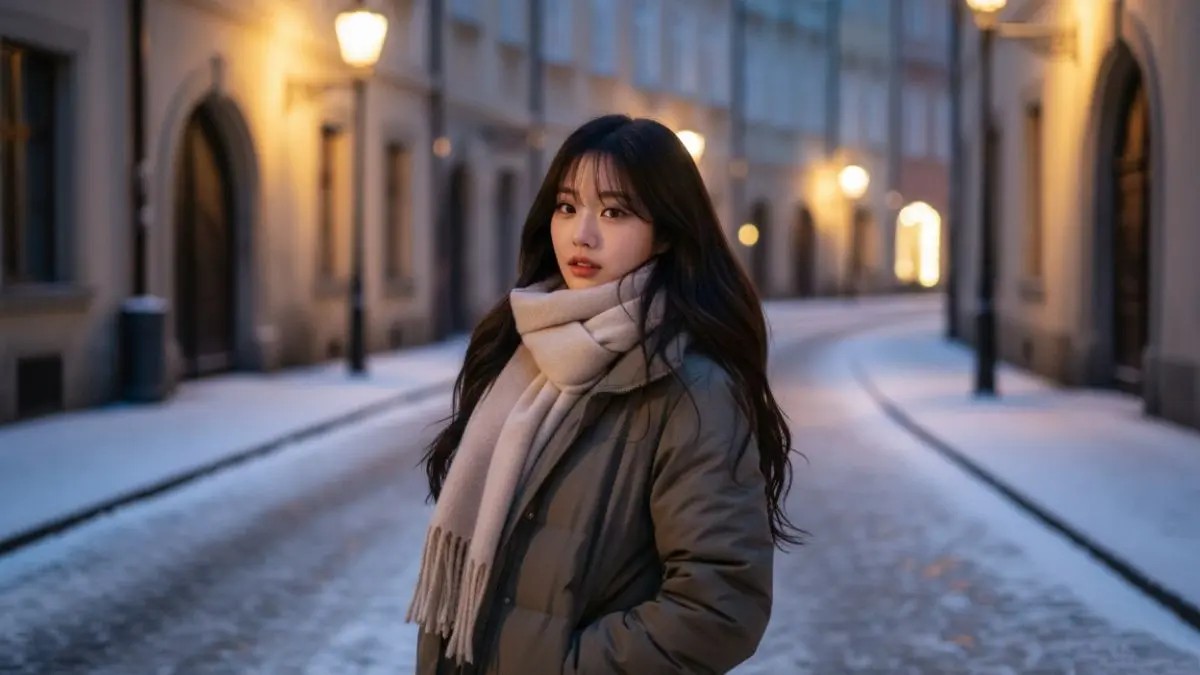 Gak Perlu ke Eropa! Cukup Prompt Gemini AI, Foto Kamu Serasa Main Salju di Luar Negeri Prompt Gemini AI