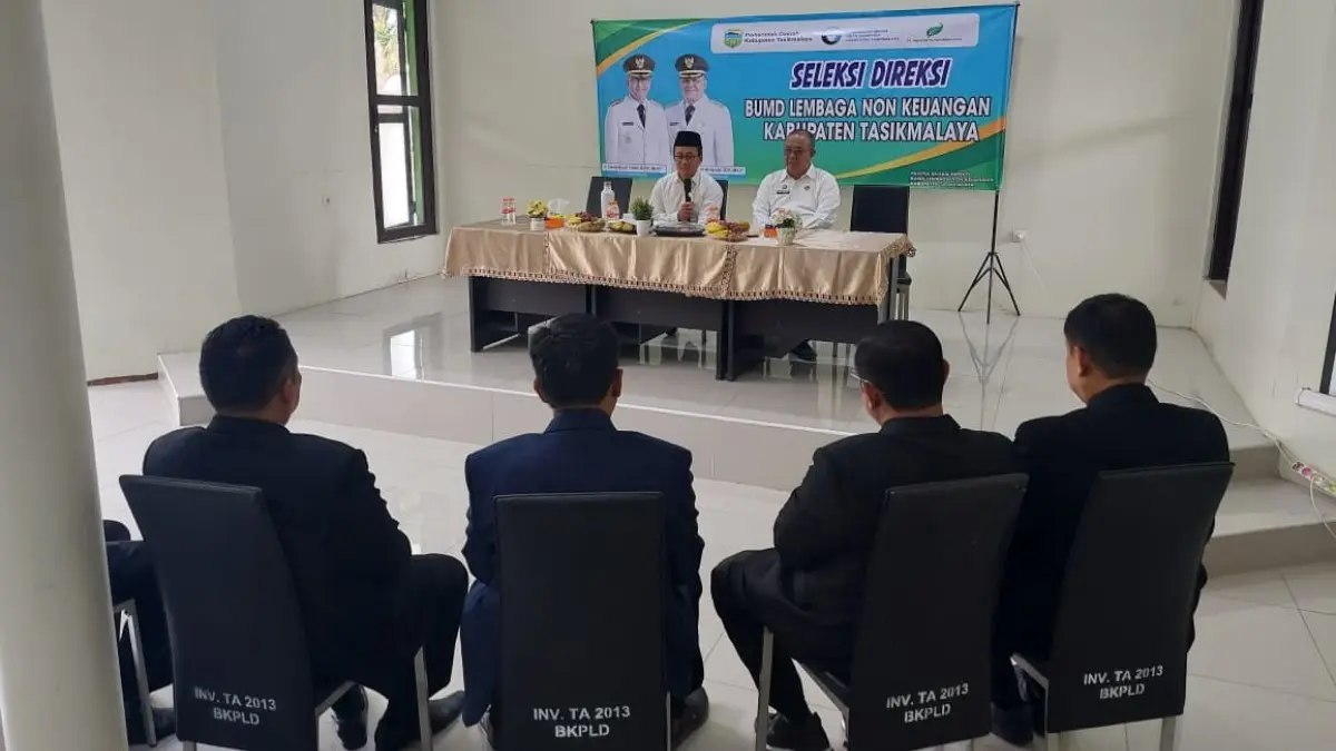 Bupati Cecep Akui Tak Tahu Siapa Saja Calon Direksi Perumdam Tirta Sukapura Kabupaten Tasikmalaya Seleksi Direksi Perumdam Tirta Sukapura