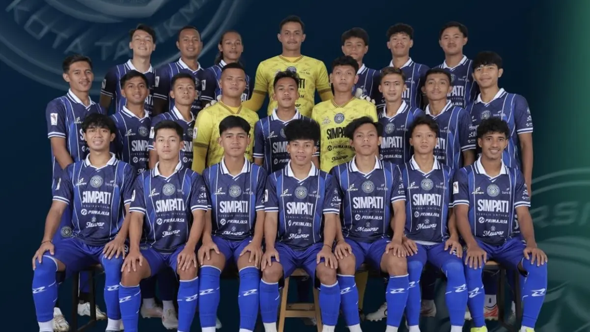 Persikotas FC Jaga Kepercayaan Diri Lawan Persitas, Derby Tasikmalaya Membuka Liga 4 Seri 1 Jabar 2025 Skuad Persikotas FC