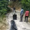 Jalan rusak di garut