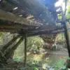 Jembatan Bambu di Purbahayu