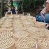 pusat kerajinan anyaman bambu di Tasikmalaa