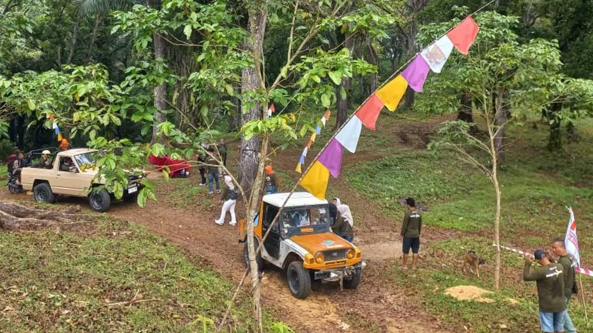 offroad di Kampung 9 Kelurahan Urug Kecamatan Kawalu