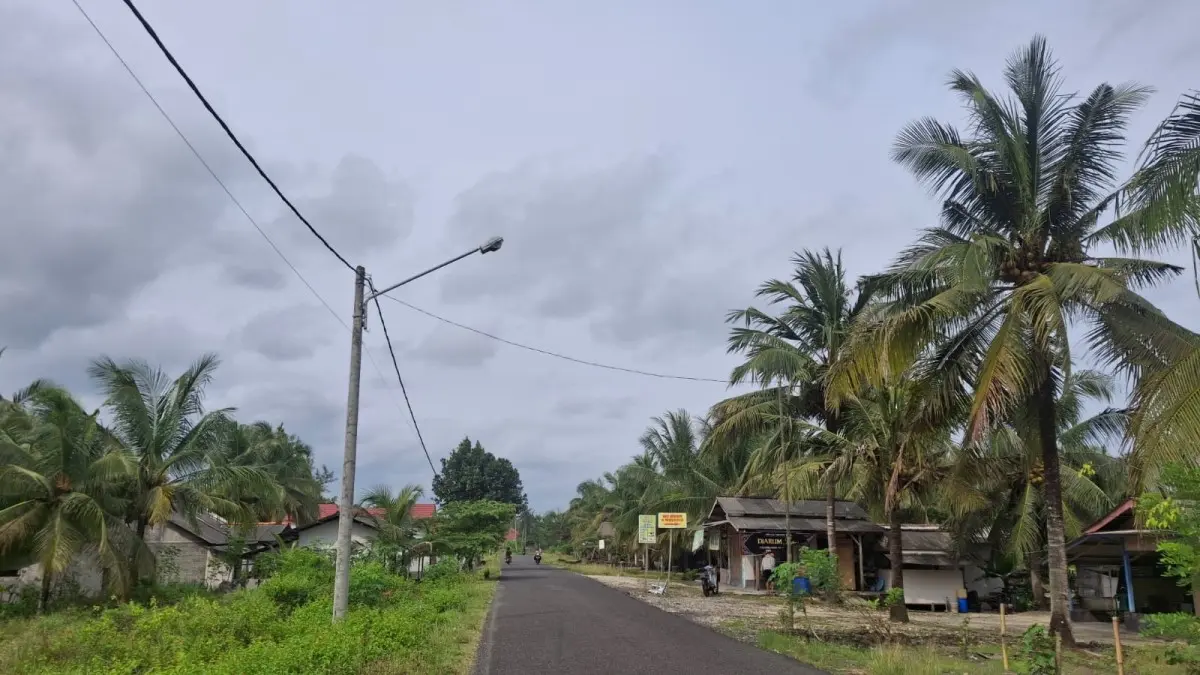 Lampu Jalan Pantai Pangandaran