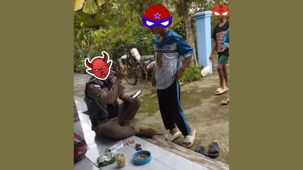 Oknum Anggota Satpol PP Kabupaten Pangandaran