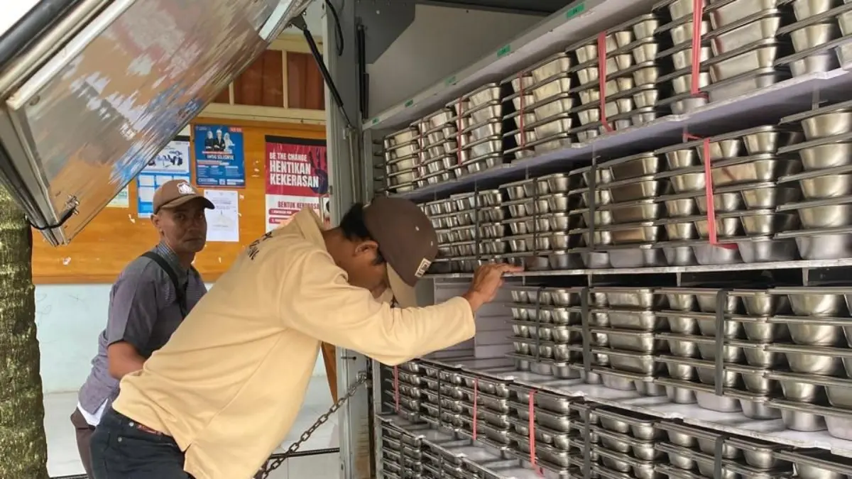 Siswa di Cijulang Pangandaran