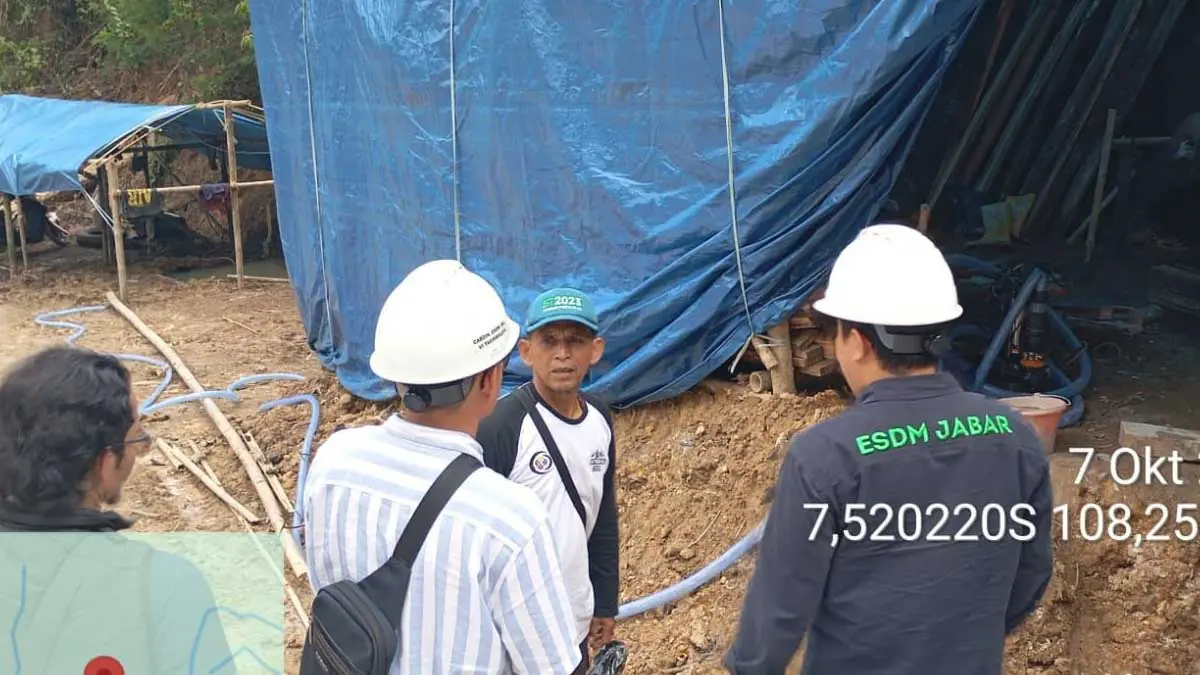 tambang emas wilayah Salopa Tasikmalaya