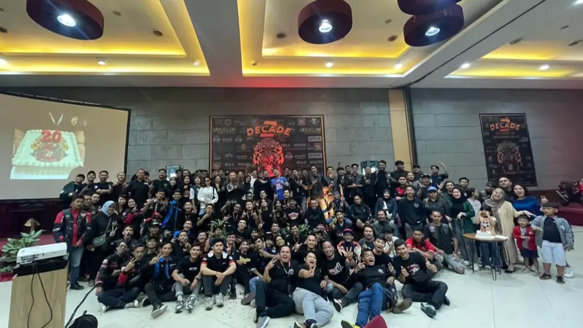 Bukan Sekadar Komunitas Motor, CBR Club Bandung Rayakan Dua Dekade Jadi Keluarga CBR Club Bandung
