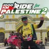 Jurnalis senior Abdul Muis atau akrab disapa Cak Amu mengikuti 1000 Km Ride For Palestine 2