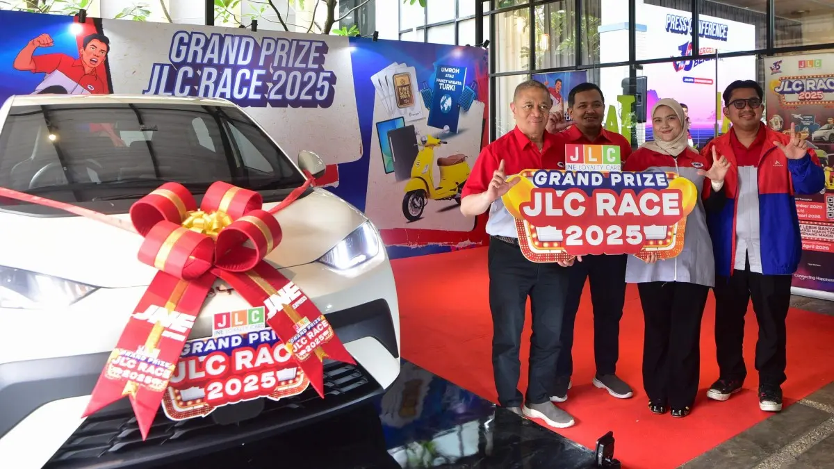 JNE Rayakan HUT ke-35 Bertema “Bergerak Bersama”, Siapkan Hadiah Mobil dan Promo HARBOKIR JNE