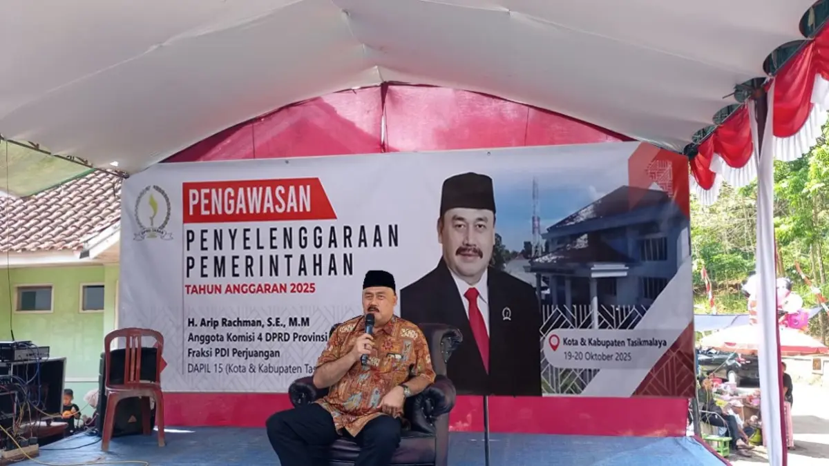 Anggota DPRD Jabar Arip Rachman Lakukan Pengawasan Pemerintahan dengan Temu Warga: Pajak Kembali untuk Rakyat Anggota DPRD Jabar Arip Rachman